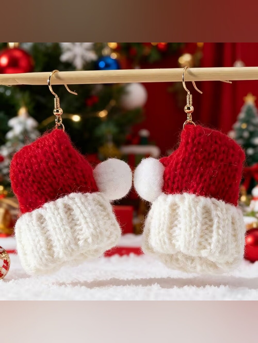 Santa Hat Earrings